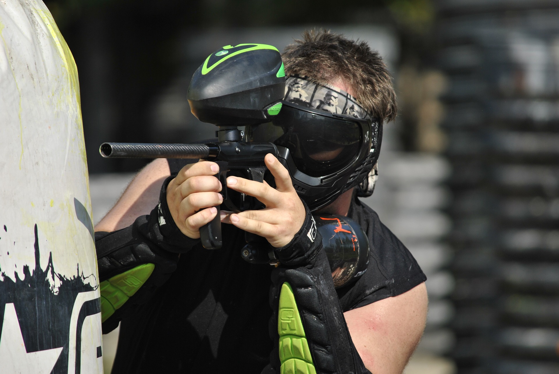 Combat paintball
